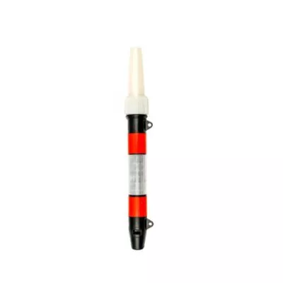 YakAtack Visilight with orange and white stripes.