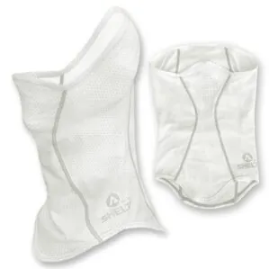 Shelta Sun Protective Gaiter in cloud white color.