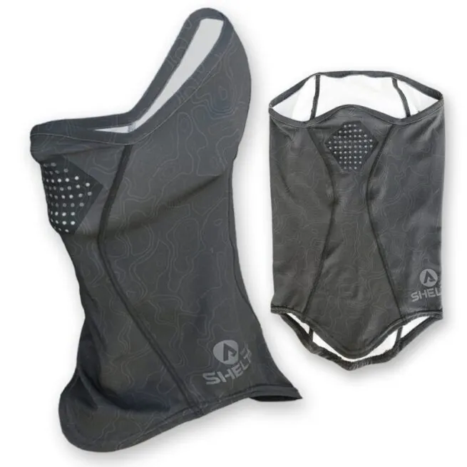 Shelta Sun Protective Gaiter in granite color.