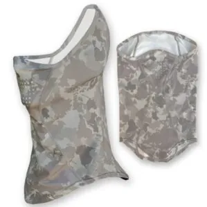 Shelta Sun Protective Gaiter in S.B. camo color.