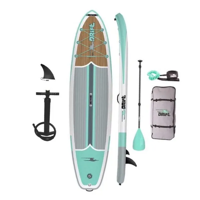 Bote Drift 10'8" inflatable SUP in Classic color.