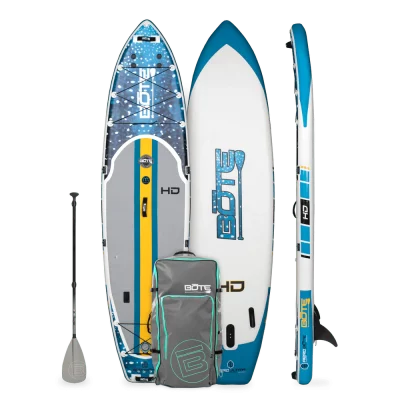Bote Boards HD Aero inflatable SUP Native Whale package. Available at Riverbound Sports in Tempe, Arizona.