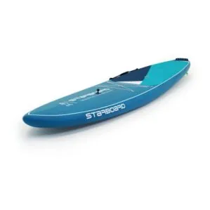 The Starboard carbon top construction Generation stand up paddleboard side image.
