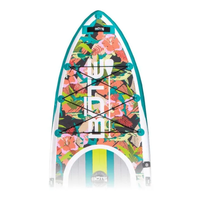 Bote Boards Native Tropics 11'0" Flood inflatable paddleboard print. Available at Riverbound Sports in Tempe, Arizona.