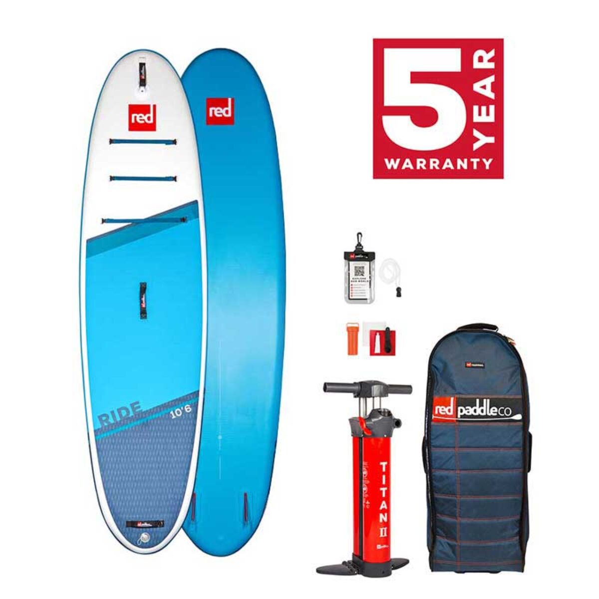 2021 Red Paddle Board 10'6″ Ride Inflatable SUP | Riverbound Sports