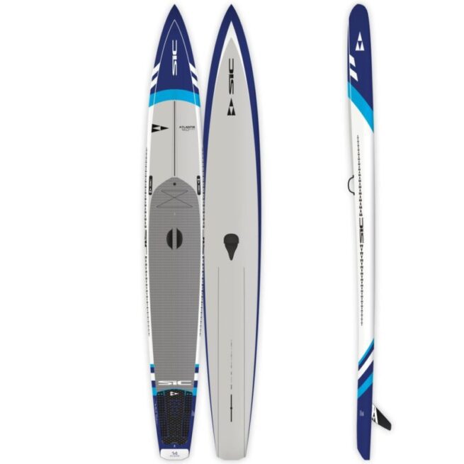 SIC Maui Atlantis race SUP at Riverbound Sports.