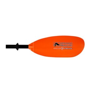 Bending Branches Angler Classic Plus kayak paddle blade in orange available at Riverbound Sports