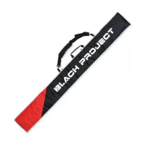 Black Project black paddle bag with red and white graphic. Available a Riverbound Sports in Tempe, Arizona.
