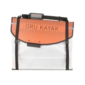 Oru Kayak Coast XT folded. Available at Riverbound Sports store in Tempe, Arizona.