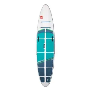 Red Paddle 12' Compact Voyager deck side. Available at Red Preferred Retailer Riverbound Sports in Tempe, Arizona.