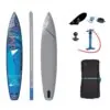The Starboard 12'6" Touring Tikhine inflatable SUP package. Available at Riverbound Sports in Tempe, Arizona.