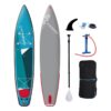 The Starboard SUP inflatable Zen 12'6" Touring package. Available at Riverbound Sports in Tempe, Arizona.