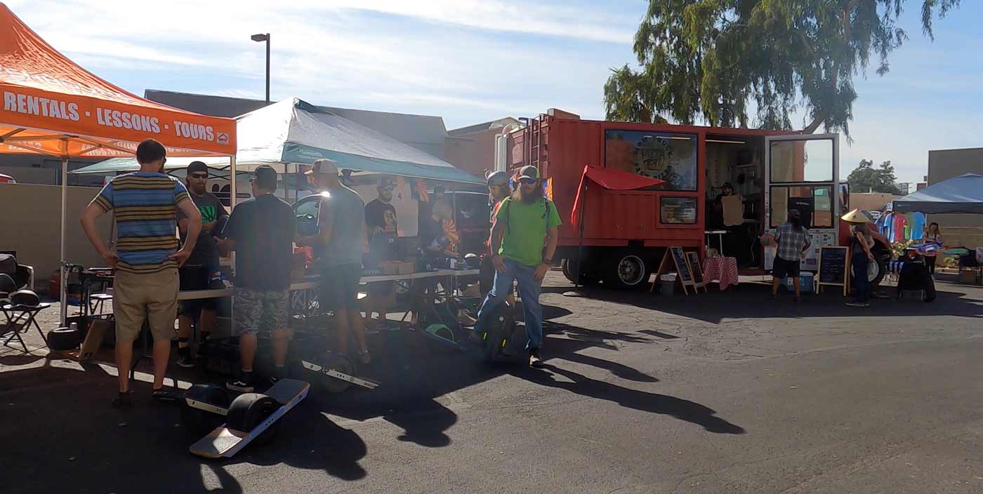 The OneWheel AZ Fall Swap Meet at Riverbound Sports in Tempe, AZ.