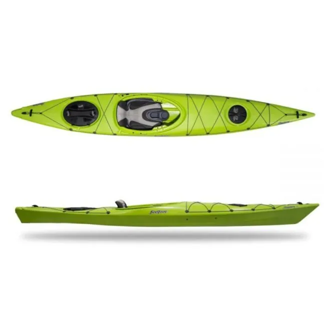 Feelfree Aventura 140 in lime green color. Authorized Feelfree dealer Riverbound Sports in Tempe, Arizona.