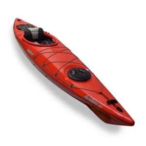 Feelfree Aventura 140 in victory red color. Authorized Feelfree dealer Riverbound Sports in Tempe, Arizona.