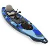 Feelfree Lure 13.5 wit pedal drive fishing kayak in ocean camo color. Riverbound Sports in Tempe, Arizona Feelfree Kayak dealer.