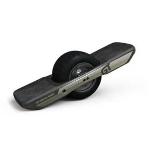 Future Motion OneWheel GT with treaded tire. Riverbound Sports authorized Future Motion OneWheel dealer in Tempe, Arizona.