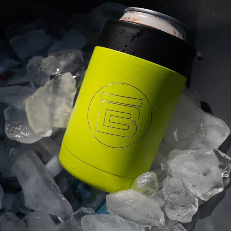 Bote Boards Megnepod 12oz koozie in citron on ice. Available at Riverbound Sports in Tempe, Arizona.