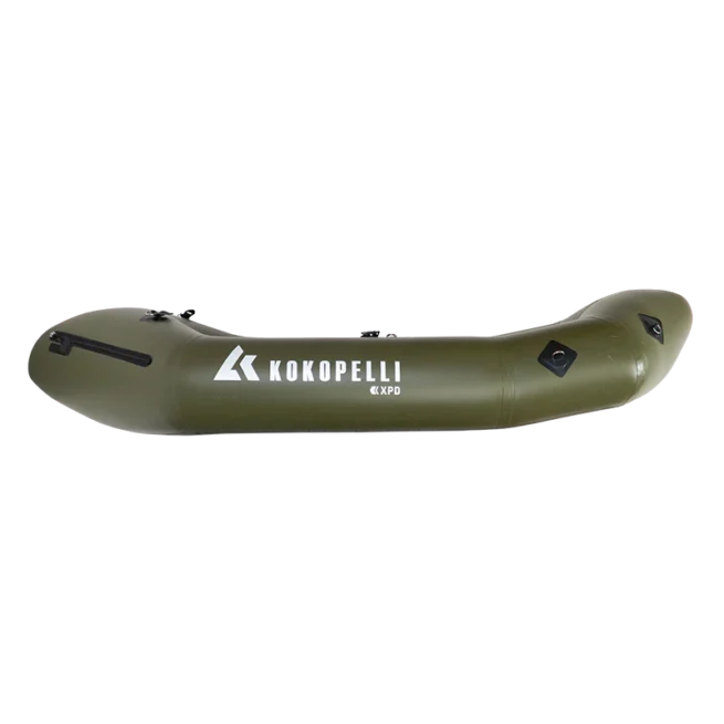 Kokopelli XPD in olive green side view. Available at Riverbound Sports in Tempe, Arizona.