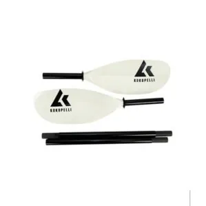 Kokopelli Alpine Lake 4 piece paddle white. Available at Riverbound Sports in Tempe, Arizona.