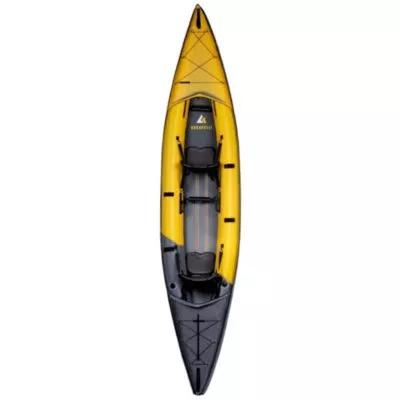 The Kokopelli Moki II front deck with no skirt. Available at Riverbound Sports in Tempe, Arizona.