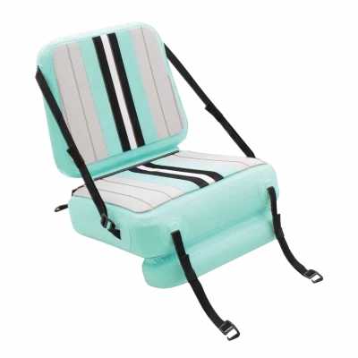 Bote Boards inflatable kayak seat with straps. Available at Riverbound Sports in Tempe, Arizona.