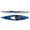 Eddyline Sandpiper 12' sit inside kayak split side and top in sapphire blue. Riverbound Sports authorized Eddyline dealer in Tempe, Arizona.