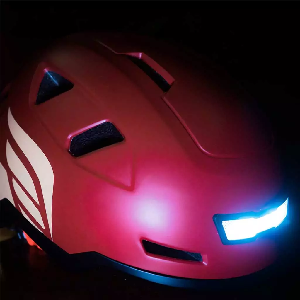 Xnito Helmet front led light. Available at Riverbound Sports in Tempe, Arizona.