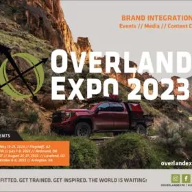 2023 Overland Expo in Flagstaff, Arizona. Riverbound Sports and Aquaglide Paddle Sports.