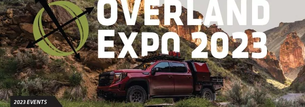2023 Overland Expo in Flagstaff, Arizona. Riverbound Sports and Aquaglide Paddle Sports.