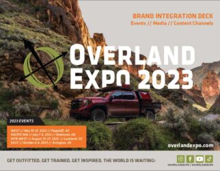 2023 Overland Expo in Flagstaff, Arizona. Riverbound Sports and Aquaglide Paddle Sports.