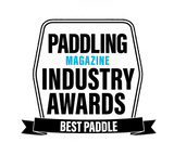 Paddling magazine Industry Awards for best paddle in 2021.