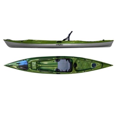 Eddyline Caribeean 14FS in seagrass and silver. Available at Riverbound Sports in Tempe, Arizona.