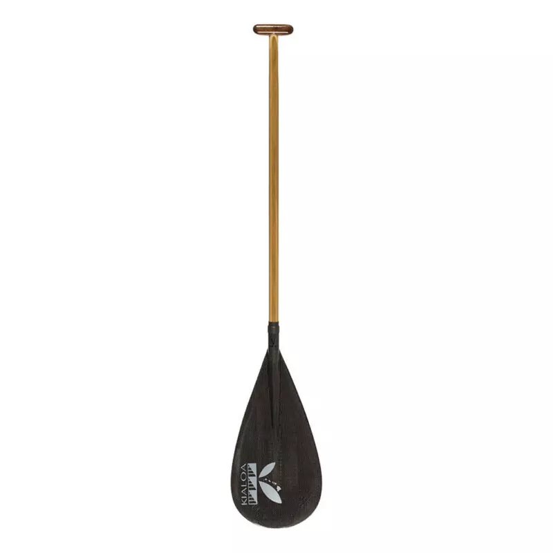 Kialoa Hoku outrigger paddle with K logo. Available at Riverbound Sports in Tempe, Arizona.