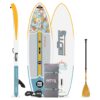 Variety of Bote Wulf 10'4" Native Coral Package stand-up paddleboard. Riverbound Sports Paddle Company