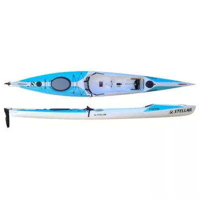 Stellar Puffin S14S Surfski. Riverbound is a Stellar Kayak authorized retailer in Tempe, Arizona.