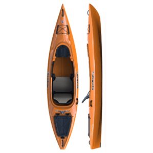 Liquidlogic Saluda 11 sit inside kayak in orange. Available at Riverbound Sports in Tempe, Arizona.