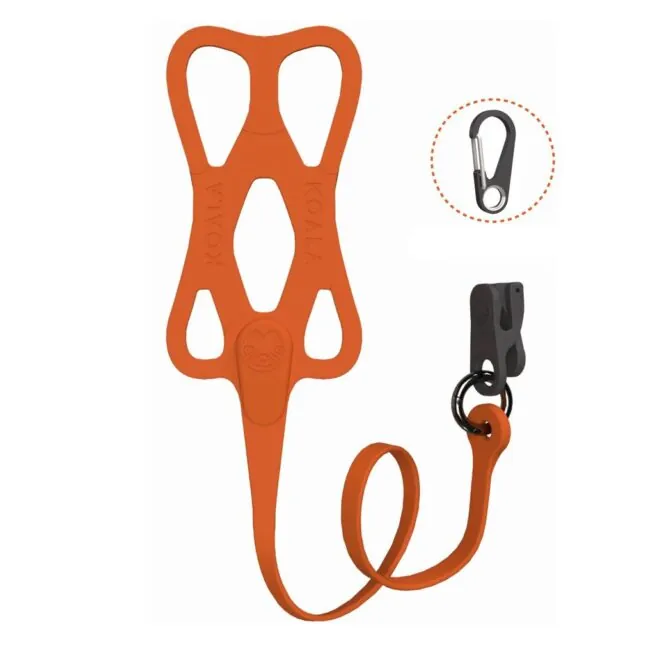 Koala 2.0 Super-Grip Smartphone Harness - orange. Available at Riverbound Sports in Tempe, Arizona.