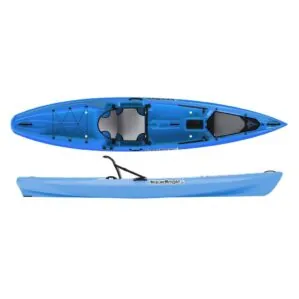 Liquidlogic Kiawak 12 SOT kayak in blue color. Available at Riverbound Sports in Tempe, Arizona.