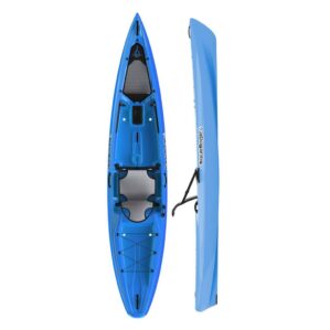 Liquidlogic Kiawak 12 SOT kayak in blue color. Available at Riverbound Sports in Tempe, Arizona.