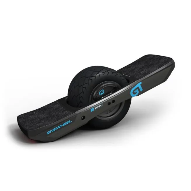Future Motion OneWheel GT S-Series with treaded tire. Riverbound Sports authorized Future Motion OneWheel dealer in Tempe, Arizona.