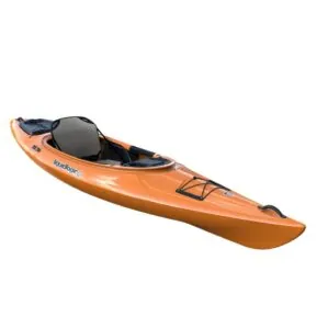 Liquidlogic Saluda 12 sit inside kayak in orange color. Available at Riverbound Sports in Tempe, Arizona.