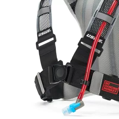 USWE Hydration NDM 1.0 Pro Buckle System. USWE Hydration Packs are available at Riverbound Sports in Tempe, Arizona.