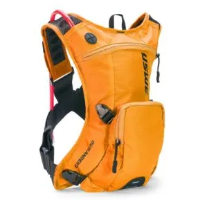 USWE Outlander 3L Hydration Pack in factory orange. Available at Riverbound Sports in Tempe, Arizona.