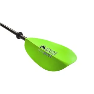 Bending Branches Drift Angler Paddle in electric green blade. Available at Riverbound Sports Paddle Company in Tempe, Arizona.