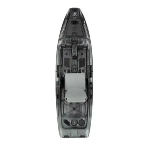 Native Watercraft Titan X 10.5 Propel fishing kayak in grey goose color top view. Available at Riverbound Sports Paddle Company in Tempe, Arizona.