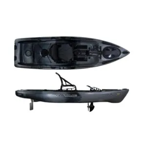 The Native Watercraft Titan Propel 10.5 fishing kayak in grey goose color. Available at Riverbound Sports Paddle Company in Tempe, Arizona.
