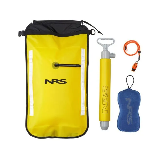 NRS Kayaking Safety Kit. Available at Riverbound Sports Paddle Company in Tempe, Arizona.