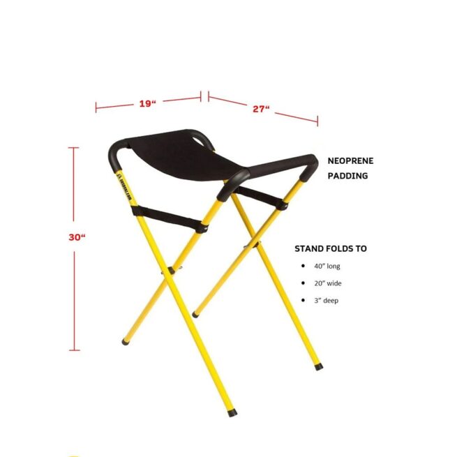 Suspenz Heavy Duty kayak and canoe stand specs. Available at Riverbound Sports Paddle Company in Tempe, Arizona.