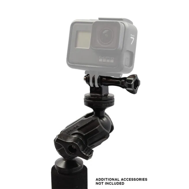 YaAttack BoomStick Pro mount with GoPro camera. Available at Riverbound Sports in Tempe.